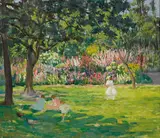 Ethel Carrick, In Sydney Botanical Gardens