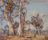 Hans Heysen, (In the Ranges)