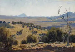 Elioth Gruner, A Land of Wide Horizons, Michelago (1922), 1922, oil on canvas