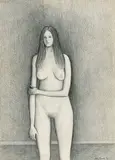 John Brack, Study for Standing Nude 1970