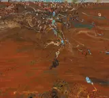 John Olsen, Pilbara Bushfire (1983), 1983, oil on canvas