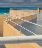 Jeffrey Smart, Study for Bondi Penthouse (2002)