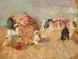 Ethel Carrick, On the Sands (1910)