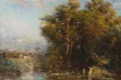 Frederick McCubbin, The Bathers 1906, 1906, oil on canvas