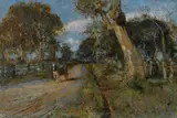Walter Withers, Corner of the Diamond Creek Road 1899, 1899, oil on canvas
