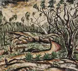 Danila Vassilieff, Kangaroo Ground Road (1942)