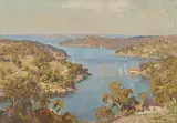 James Ranalph Jackson, Middle Harbour, oil on canvas
