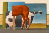 John Kelly, Stored 1998, 1998, oil on canvas