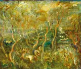 William Dobell, Colour Abstract (Scene on the Harbour) 1960