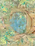 Clifton Pugh, Spring Wattle, Reflections 1981