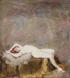 Rest 1915 by Norman Lindsay, 1915, watercolour on paper, offered Oct 2019