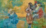 Charles Conder, The Pepys Family