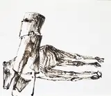 Kelly 1954 by Sidney Nolan, 1954, ink on paper, offered Oct 2019