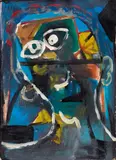 Charles Blackman, Head (1950s)