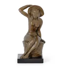 Guy Boyd, Sitting Girl 1979, 1979, bronze, edition 7 of 12