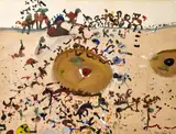 John Olsen, Two Eyes of the Dams 1970