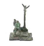 Rick Amor, Figure in a Landscape 1992, 1992, bronze, unique