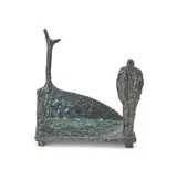 Rick Amor, Figure with Tree on the Hill 1993, 1993, bronze