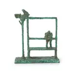 Rick Amor, Study for Figure Watching the Sea 1993, 1993, bronze, unique