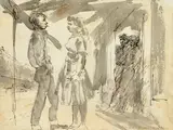 Russell Drysdale, Teenagers Courting (1972)