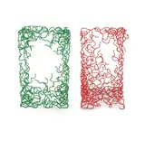 Neil Taylor, Coming and Going (2007), 2007, painted soldered galvanised wire (2)