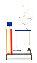 Peter D. Cole, From Kyneton to New York 1994, 1994, painted steel, bronze and brass