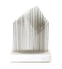 Lincoln Austin, Becoming 2012, 2012, stainless steel and marble