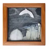 Peter Graham, Thrown Voice (1998), 1998, mixed media on wood