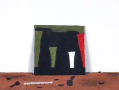 Italian Moment (1991) by Dale Hickey, 1991, pastel on paper, sold Oct 2019