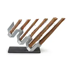 Release 1 (1984-1987) by Noel Hutchison, 1984-1987, timber and painted wood, sold Oct 2019