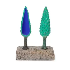 Tim Jones, Aspiration Tree (1996), 1996, painted bronze and stone