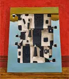 John Kelly, Painting in a Museum (2) 1998, 1998, oil on linen