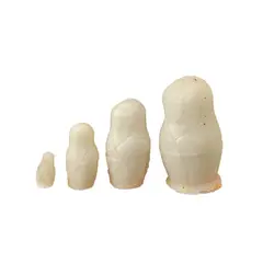 Russian Doll (2002) by Yvonne Kendall, 2002, wax, sold Oct 2019