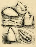 Akio Makigawa, Memory and Spirit 1998, 1998, etching, edition 7 of 40
