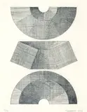 Clement Meadmore, Untitled 1992, 1992, etching on paper, edition 12 of 50