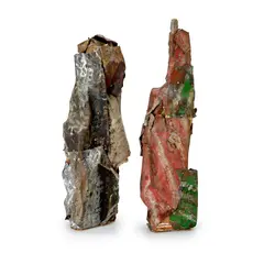 Victor Meertens, Untitled (1986), 1986, painted tin, wood and synthetic fabric (2)