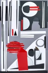 Chico Monks, Nightout 1 2010, 2010, Perspex and mirror
