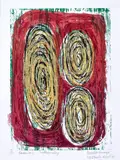 Rosella Namok, Paraway ... ’notherway 2000, 2000, woodblock on paper, edition 88 of 130