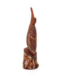David Tipuamantumirri, Bird, natural ochres on wood