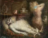 William Dobell, The Dead Landlord (1936)