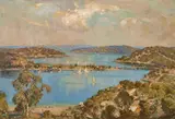 James Ranalph Jackson, The Spit Bridge, Sydney, oil on canvas