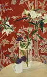 Cressida Campbell, Still Life with Lilies and Ranunculus (2006)