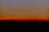Tim Storrier, Dusk - The Night Runner (1996)