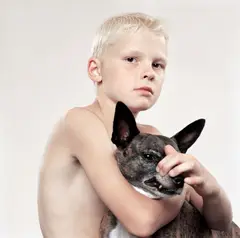 Petrina Hicks, Jackson and Tiger (2005), 2005, lightjet print