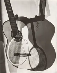Abstraction with Guitar 1932 by Maurice Tabard, 1932, gelatin silver print, offered Jul 2019