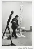Henri Cartier-Bresson, Alberto Giacometti à la Galerie Maeght, Paris 1961