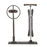 Rosemary Madigan, Two Female Figures, welded and cast bronze