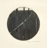 Fred Williams, Fallen Tree, Circular Plate (1967), 1967, etching, aquatint, engraving, and drypoint on Arches paper, 2nd state of 5