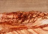 Central Australian Landscape by Sidney Nolan, oil on paper on board, offered Jul 2019