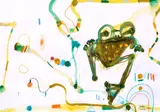 John Olsen, Frog Drawing 2001